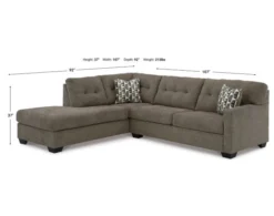 Ashley Mahoney 2-Piece Sectional With Left-Facing Chaise -Ashley ASHY719555 X