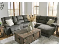 Ashley Benlocke 6-Piece Reclining Sectional With Chaise -Ashley ASHY723400 J