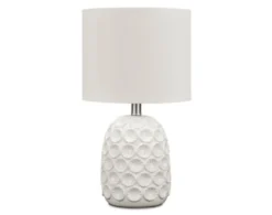 Ashley Moorbank White Table Lamp