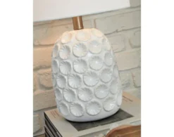 Ashley Moorbank White Table Lamp -Ashley ASHY724323 C