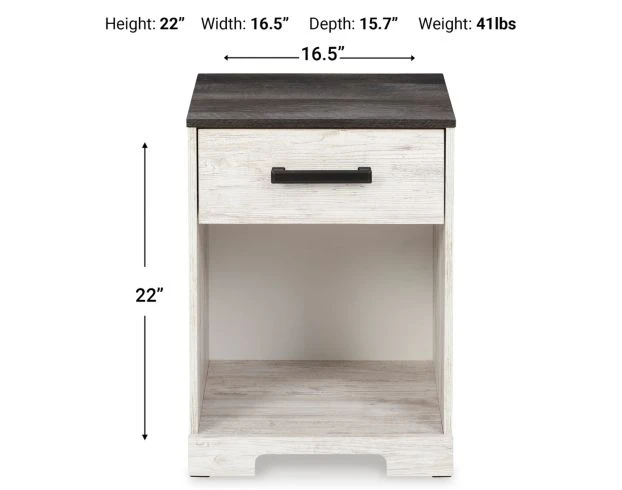 Ashley Shawburn Nightstand 7 Ashley Shawburn Nightstand - Image 7