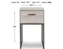 Ashley Socalle NIGHTSTAND 11 Ashley Socalle NIGHTSTAND -Ashley ASHY731753 X