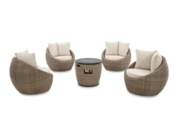 Ashley Malayah 5-Piece Fire Pit Set