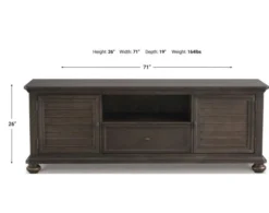 Ashley Lanceyard Media Console -Ashley ASHY738901 X