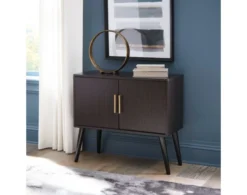 Ashley Orinfield Dark Brown Accent Cabinet -Ashley ASHY738950 E
