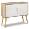 Ashley Orinfield Natural/White Accent Cabinet