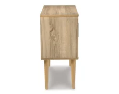 Ashley Orinfield Natural/White Accent Cabinet -Ashley ASHY738952 C
