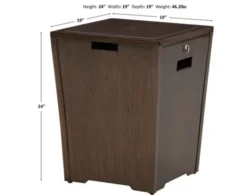 Ashley Rodeway South Brown Fire Pit -Ashley ASHY798965 X