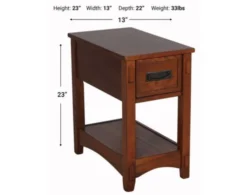 Ashley Breegin Chairside Table -Ashley ASHY817929 x