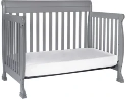 Million Dollar Baby DaVinci Kalani Gray 4-in-1 Convertible Crib -Ashley BABY257557 D