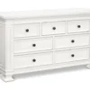 Million Dollar Baby Tillen White Dresser