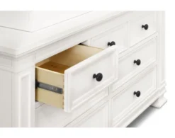 Million Dollar Baby Tillen White Dresser 7 Million Dollar Baby Tillen White Dresser -Ashley BABY521262 C