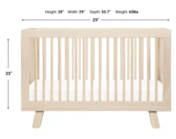 Million Dollar Baby Hudson 3-in-1 Convertible Crib 17 Million Dollar Baby Hudson 3-in-1 Convertible Crib -Ashley BABY726383 X