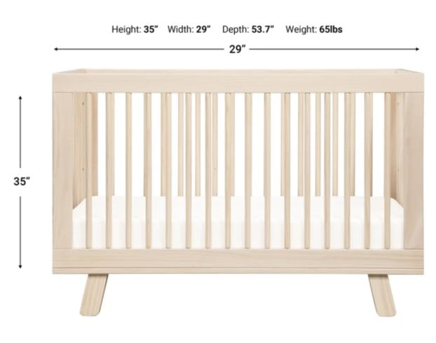 Million Dollar Baby Hudson 3-in-1 Convertible Crib 9 Million Dollar Baby Hudson 3-in-1 Convertible Crib - Image 9