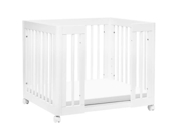 Million Dollar Baby Yuzu 8-in-1 Convertible White Crib 4 Million Dollar Baby Yuzu 8-in-1 Convertible White Crib - Image 4
