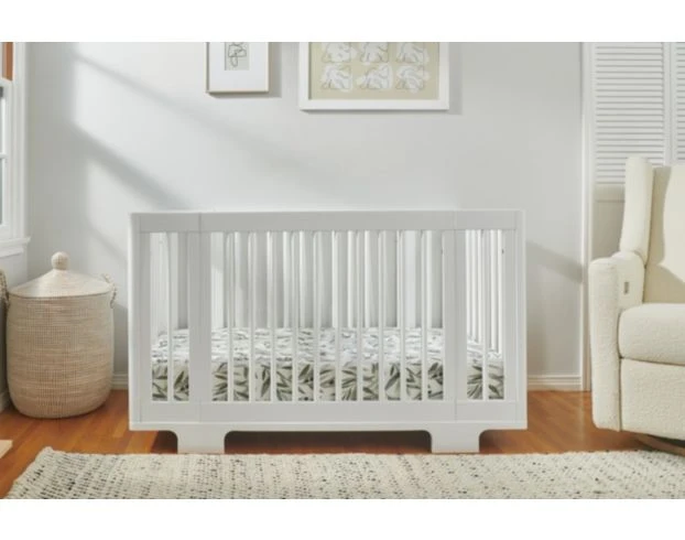 Million Dollar Baby Yuzu 8-in-1 Convertible White Crib 5 Million Dollar Baby Yuzu 8-in-1 Convertible White Crib - Image 5