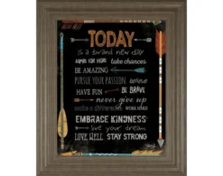 Classy Art Today Is A Brand New Day 22 X 26
