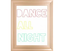 Classy Art Dance All Night 22 X 26