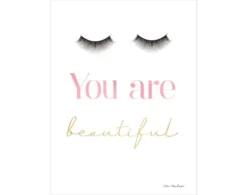 Classy Art You Are Beautiful 16 X 20