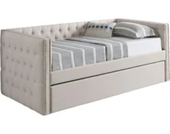 Crown Mark 5335 Collection Ivory Daybed