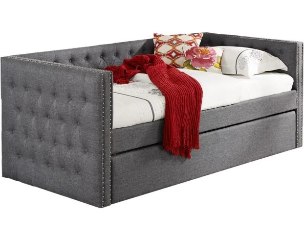 Crown Mark 5335 Collection Gray Daybed 1 Crown Mark 5335 Collection Gray Daybed