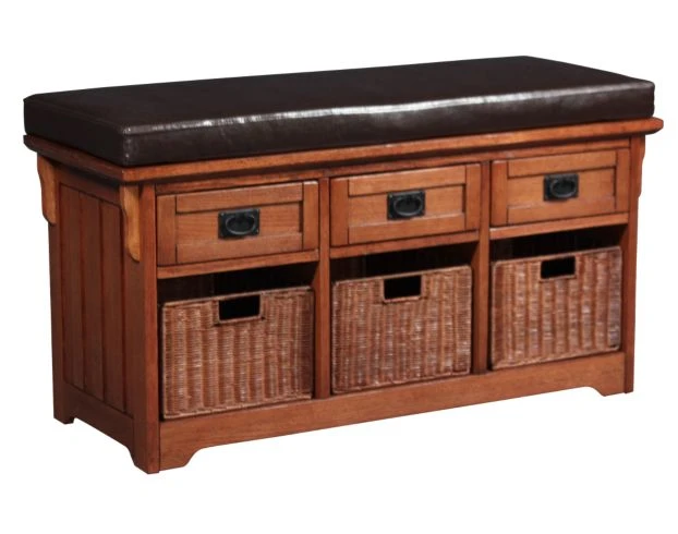 Coaster 5010 Collection Storage Bench With Baskets 1 Coaster 5010 Collection Storage Bench With Baskets