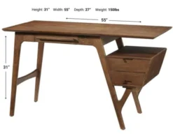 Coast To Coast Knoll Desk 9 Coast To Coast Knoll Desk -Ashley CTOC621075 X