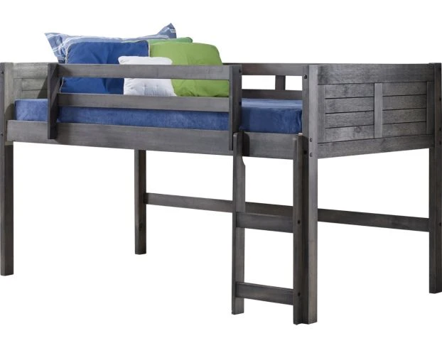 Donco Trading Co. Louver Twin Loft Bed 1 Donco Trading Co. Louver Twin Loft Bed