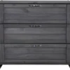 Donco Trading Co. Louver 3-Drawer Chest