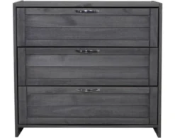 Donco Trading Co. Louver 3-Drawer Chest