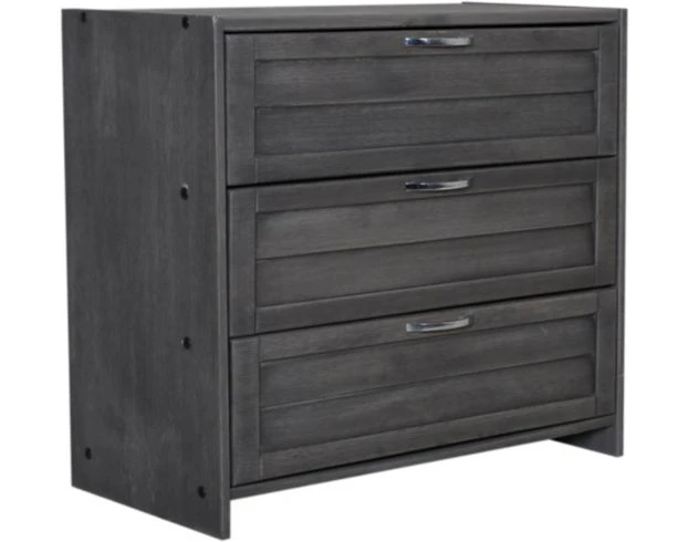 Donco Trading Co. Louver 3-Drawer Chest 2 Donco Trading Co. Louver 3-Drawer Chest - Image 2