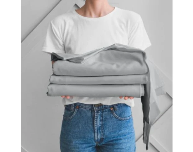 Dreamfit StaDry Dark Gray Queen Sheet Set 2 Dreamfit StaDry Dark Gray Queen Sheet Set - Image 2