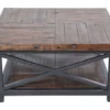 Flexsteel Carpenter Rustic Brown Coffee Table