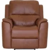 Flexsteel Henry Tan Leather Power Recliner