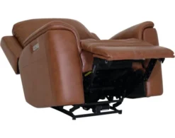 Flexsteel Henry Tan Leather Power Recliner -Ashley FLEX598190 C