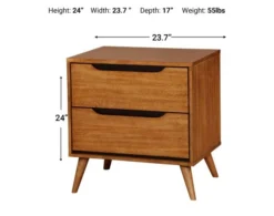 Furniture Of America Lennart Nightstand -Ashley FOA721409 X