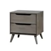 Furniture Of America Lennart Gray Nightstand