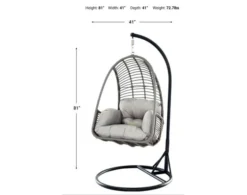 Gather Craft Basket Chair -Ashley GATH527068 X