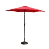 Gather Craft Umbrella Collection Red 9' Crank Tilt Umbrella