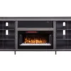 Greentouch Usa Fullerton Gray Media Fireplace