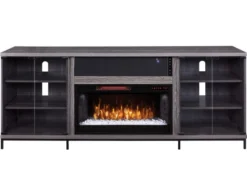 Greentouch Usa Fullerton Gray Media Fireplace