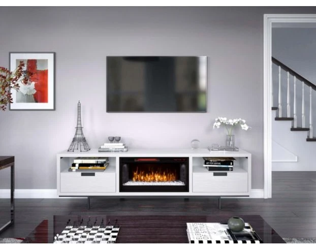 Greentouch Usa Wynwood White Oak Media Fireplace 2 Greentouch Usa Wynwood White Oak Media Fireplace - Image 2