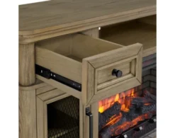 Greentouch Usa Fraiser Fireplace Media Console -Ashley GRUS725532 I