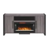 Greentouch Usa Monterey Gray Electric Fireplace TV Stand