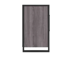 Greentouch Usa Monterey Gray Electric Fireplace TV Stand -Ashley GRUS744001 D