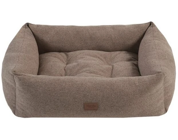 Hampton Hill Brown Bolster Pet Bed 1 Hampton Hill Brown Bolster Pet Bed