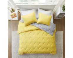 Hampton Hill Trixie Yellow 3-Piece Full/Queen Comforter Set 16 Hampton Hill Trixie Yellow 3-Piece Full/Queen Comforter Set -Ashley HHIL689287 H