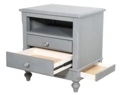 Hillsdale Furniture Lake House Gray Nightstand -Ashley HILS10091627 C