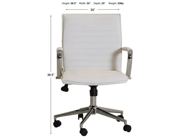 Presidential Seating White Task Chair 5 Presidential Seating White Task Chair - Image 5