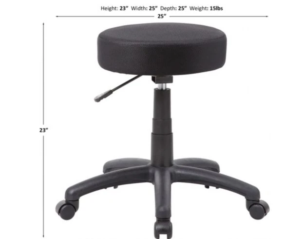 Boss Dot Black Stool 4 Boss Dot Black Stool - Image 4